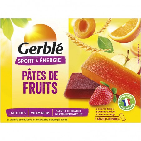 GERBLE Pâte de fruits 162g